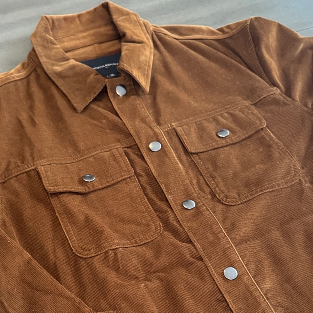 Banana Republic Tan Corduroy Jacket